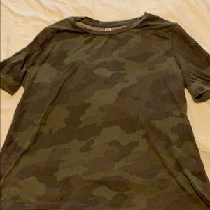Camo Short Sleeved Shirt
